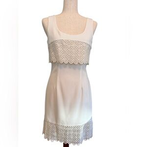 NWT Esley | White Mini Dress | Sz S